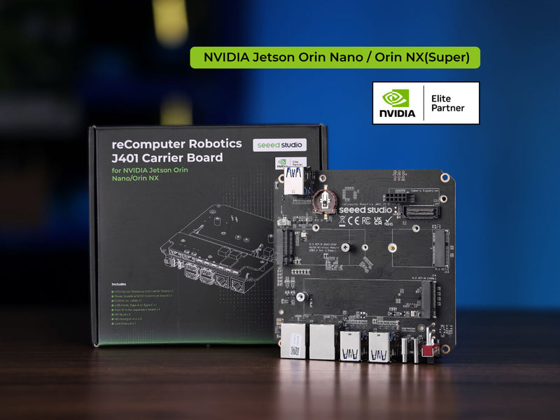 Load image into Gallery viewer, reComputer Robotics J401 Carrier Board for Jetson Orin Nano/Orin NX