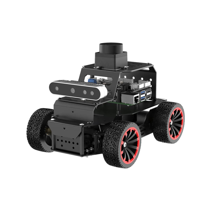 Load image into Gallery viewer, Hiwonder Raspberry Pi 5 Robot Car MentorPi A1 Ackermann Chassis ROS2