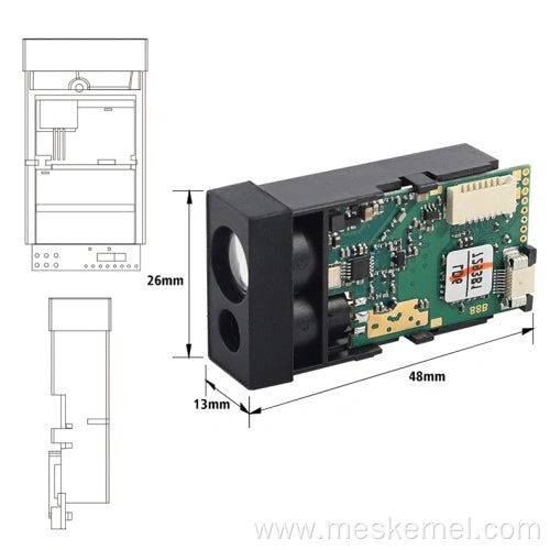 Load image into Gallery viewer, Meskernel LDK-60 Small Laser Range Sensor (60m)