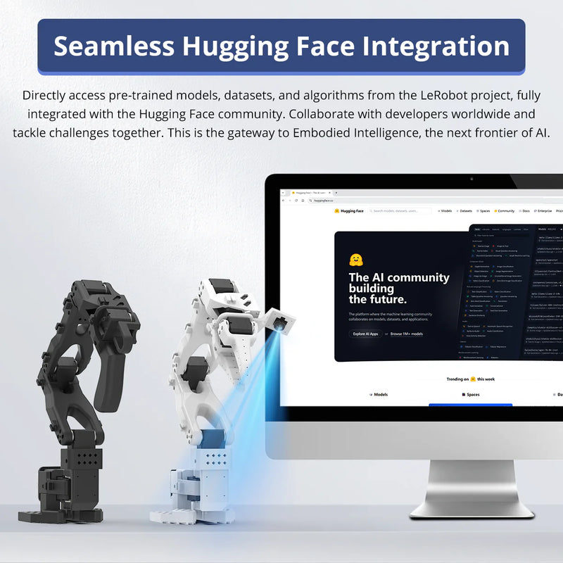 Load image into Gallery viewer, ThinkRobotics LeRobot SO-101 - 6 Axis Robotic Arm