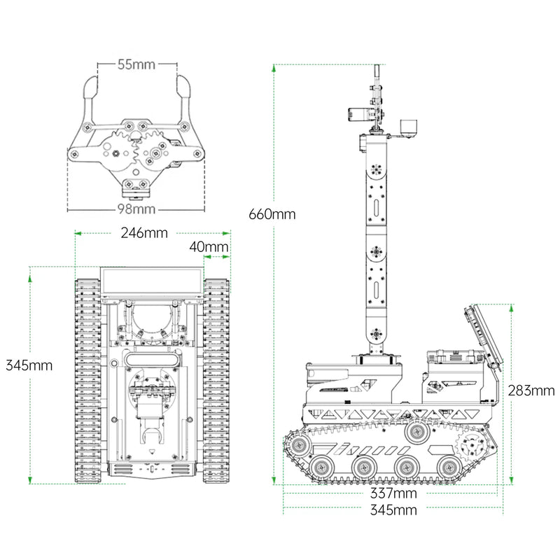 Load image into Gallery viewer, JetRover ROS Jetson Robot Car