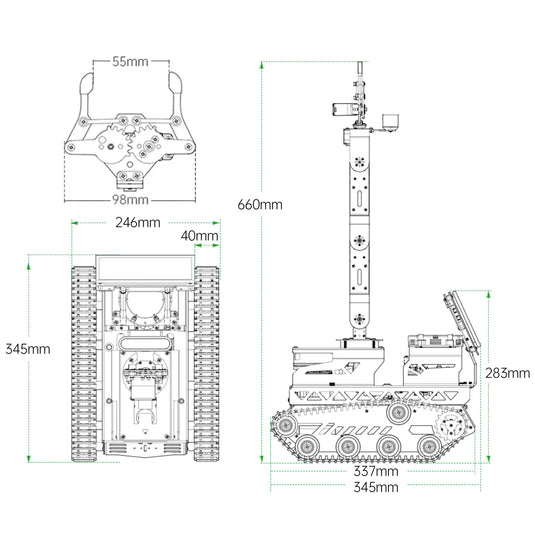 JetRover ROS Jetson Robot Car