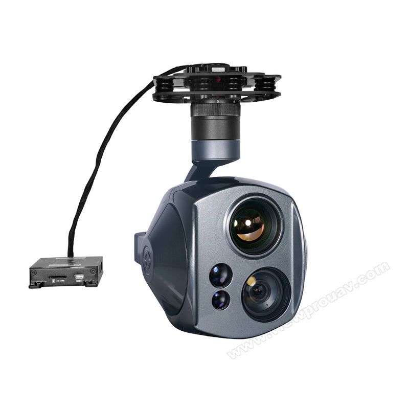 Load image into Gallery viewer, Q30TIRM pro 3-axis Gimbal Camera 3KM IR Laser Rangefinder
