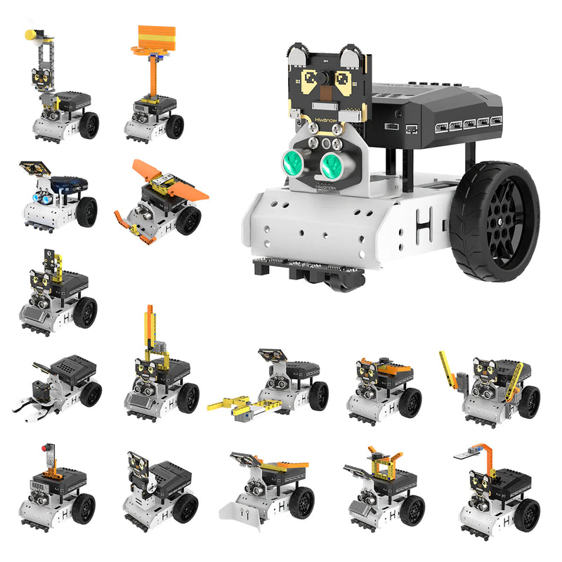 Load image into Gallery viewer, Hiwonder AiNova Pro 16-in-1 Programmable Building Robotic Kit