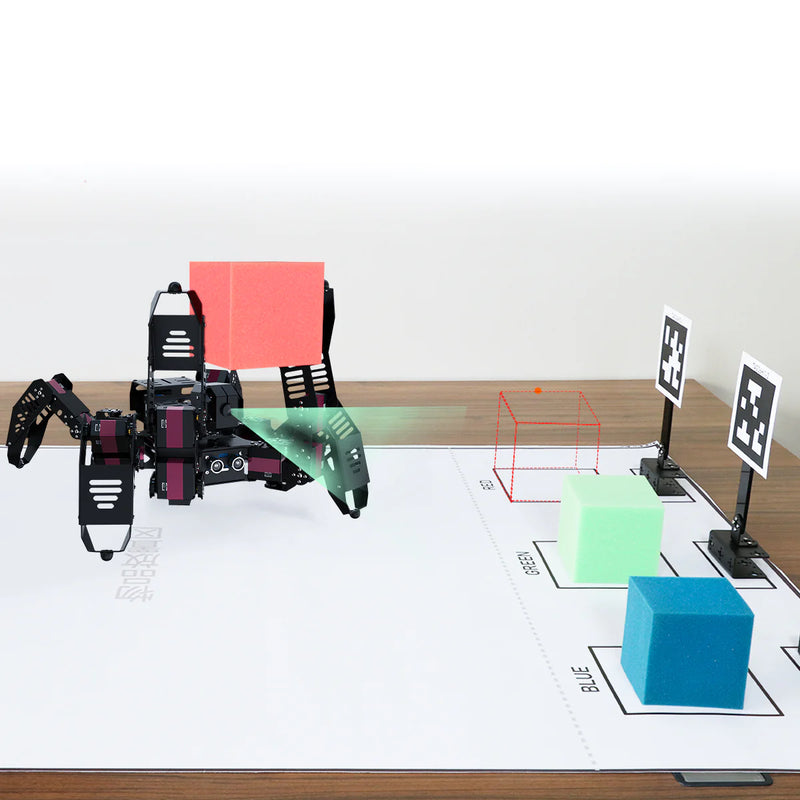 Load image into Gallery viewer, SpiderPi: Raspberry Pi based AI Vision Hexapod Robot