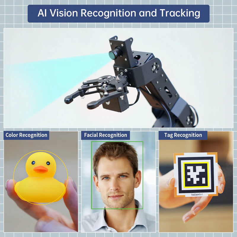 Load image into Gallery viewer, SpiderPi Pro: Hiwonder Hexapod Robot with AI Vision Robotic Arm