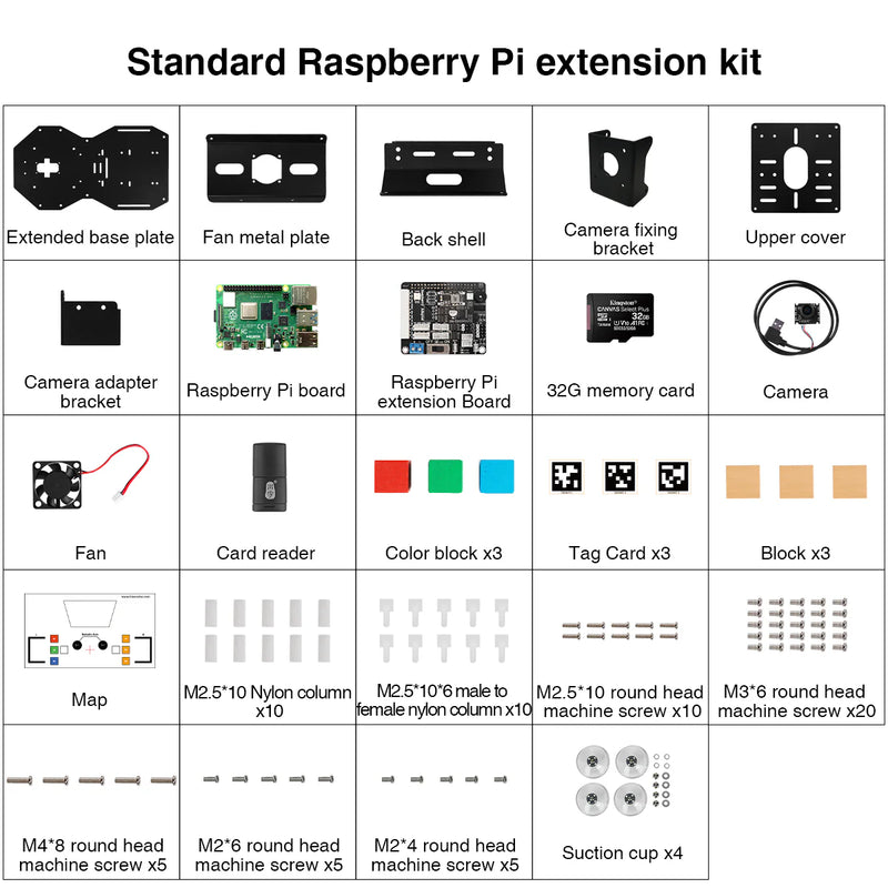 Load image into Gallery viewer, Raspberry Pi 4B Extension Kit for xArm Robotic Arm
