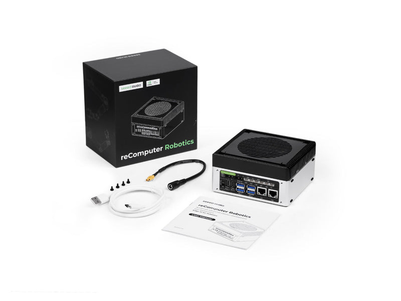 Load image into Gallery viewer, reComputer Robotics J4012 with GMSL Extension - Intelligent Edge AI Computer with NVIDIA Jetson Orin NX Super 16GB