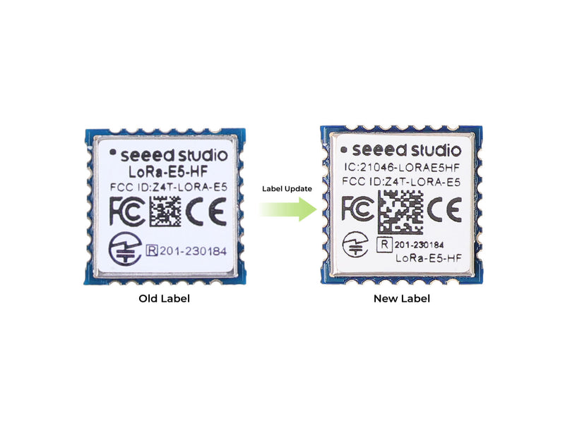 Load image into Gallery viewer, Seeed Studio Wio-E5 Wireless Module (Bulk) - STM32WLE5JC, ARM Cortex-M4 and SX126x embedded