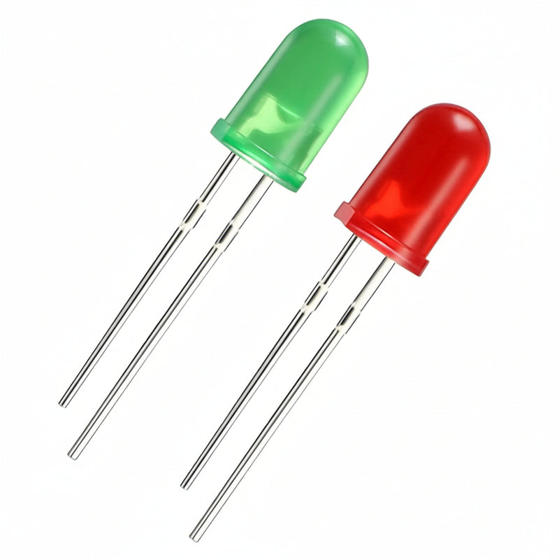 Load image into Gallery viewer, Transparent Diffused 5mm LED (Pack of 10)