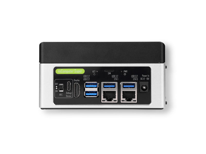 Load image into Gallery viewer, reComputer Super J4011 - Advanced Edge AI Computer with NVIDIA Jetson Orin NX 8GB
