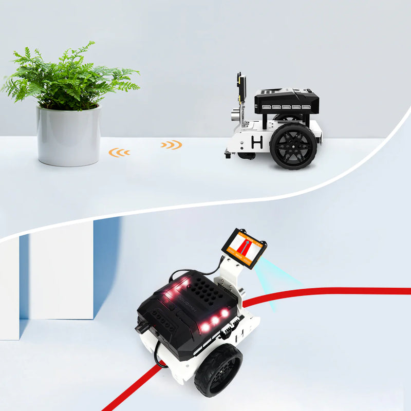 Load image into Gallery viewer, AiNova Intelligent Vision Robot Car Graphical Python/ Scratch Program