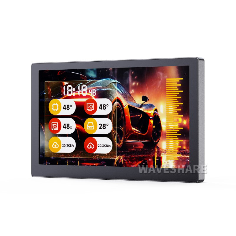 Load image into Gallery viewer, USB Monitor, AIO LCD Screen, Type-C Interface, CNC Metal Case