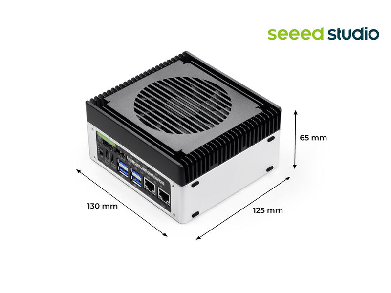 Load image into Gallery viewer, reComputer Robotics J4012 with GMSL Extension - Intelligent Edge AI Computer with NVIDIA Jetson Orin NX Super 16GB