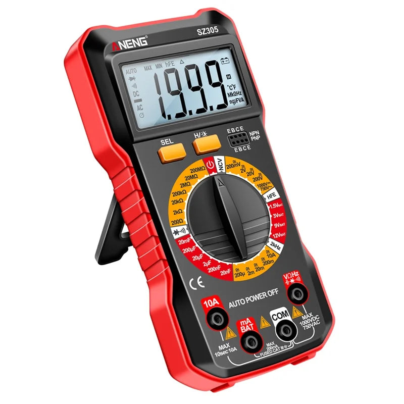 Load image into Gallery viewer, Aneng SZ305 High Precision Anti-Burn Portable Intelligent Digital Multimeter