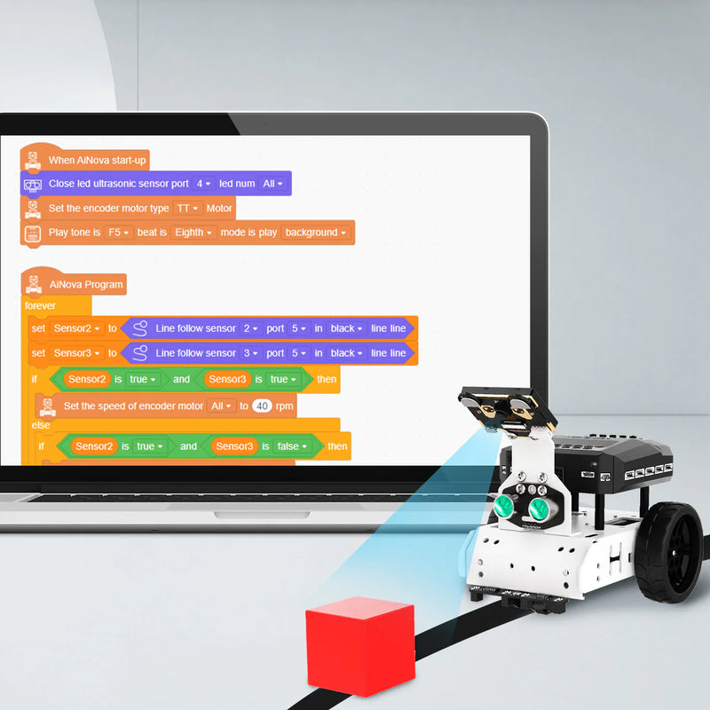 Load image into Gallery viewer, Hiwonder AiNova Pro 16-in-1 Programmable Building Robotic Kit