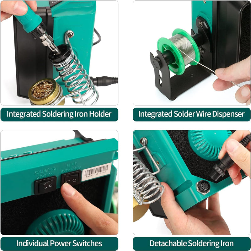 Load image into Gallery viewer, YIHUA 948DQ Soldering Fume Extractor
