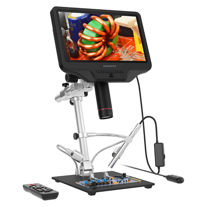 Load image into Gallery viewer, AD409 Pro-ES HDMI Digital Microscope with Endoscope