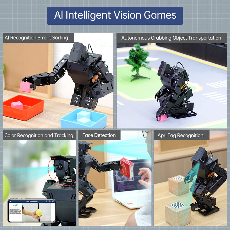 Load image into Gallery viewer, AiNex ROS Education AI Vision Humanoid Robot Powered by Raspberry Pi