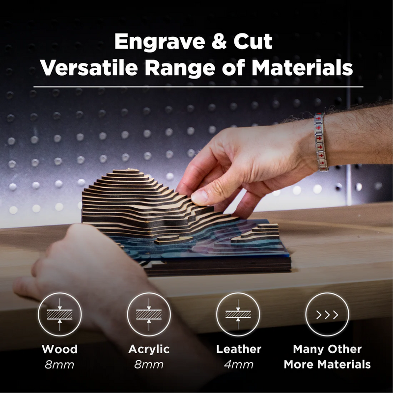 Load image into Gallery viewer, BeamBox Pro - 50W Desktop CO2 Laser Cutter