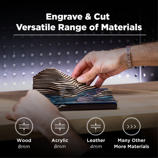 BeamBox Pro - 50W Desktop CO2 Laser Cutter