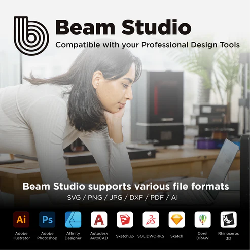 Load image into Gallery viewer, BeamBox Pro - 50W Desktop CO2 Laser Cutter