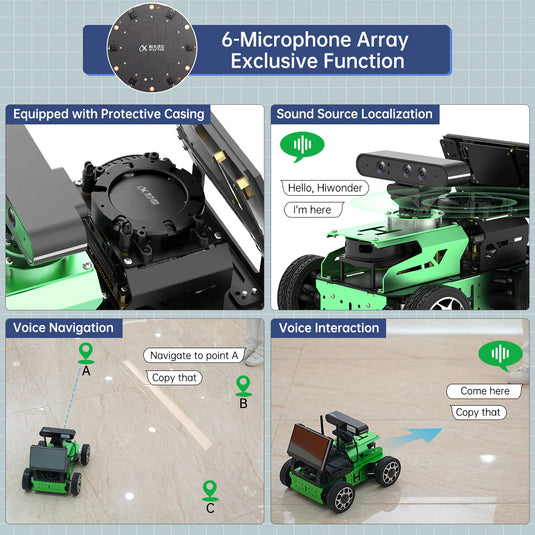 JetAcker ROS Education Robot Car