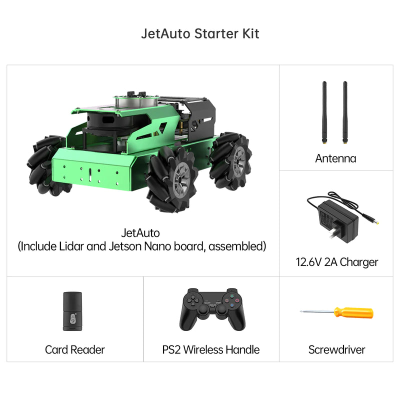 Load image into Gallery viewer, JetAuto ROS Robot For Jetson Nano
