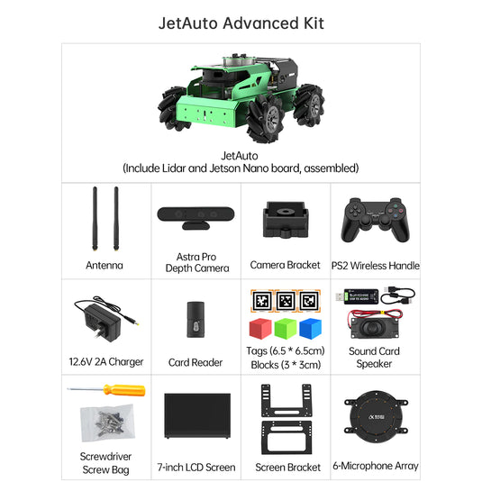 JetAuto ROS Robot For Jetson Nano