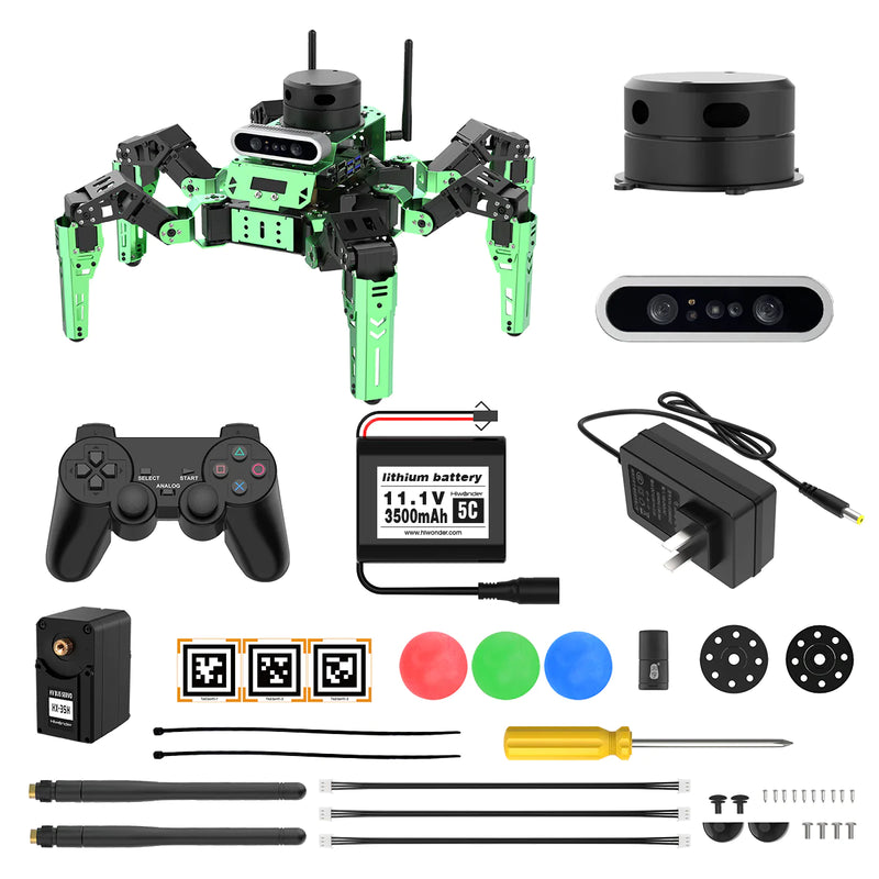 Load image into Gallery viewer, JetHexa ROS Hexapod Robot Kit With Jetson Nano