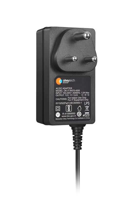 15V 3.2A (48W) Power Adapter - BIS Certified