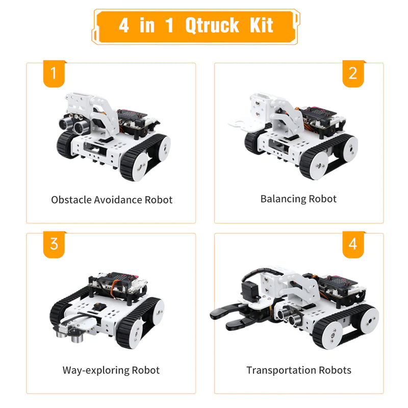 Load image into Gallery viewer, Qtruck Programmable Educational Robot