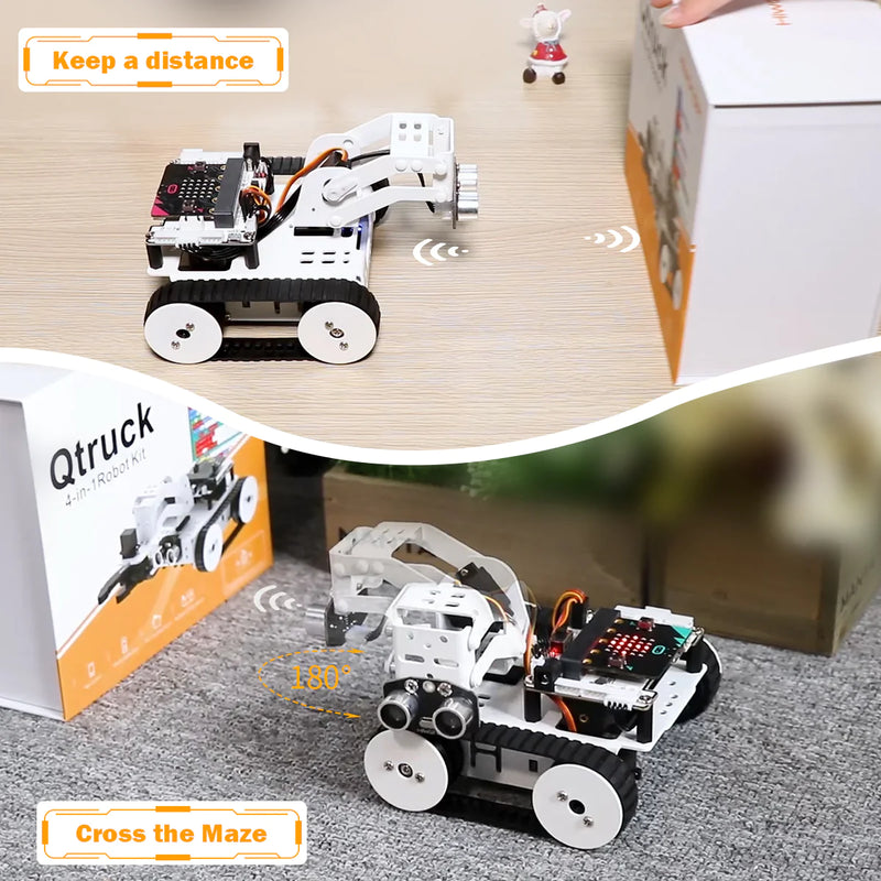 Load image into Gallery viewer, Qtruck Programmable Educational Robot