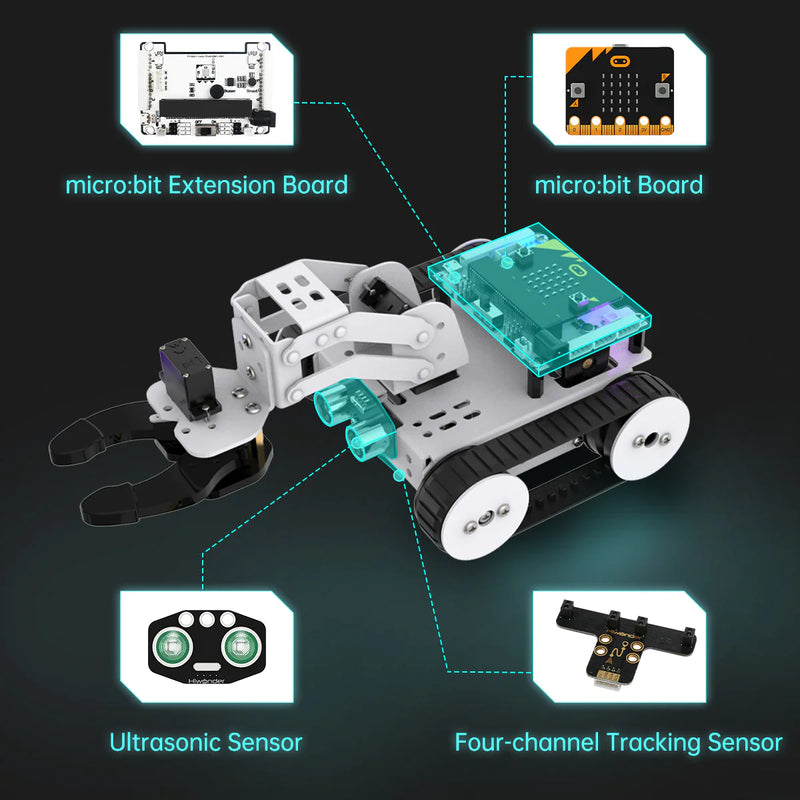 Load image into Gallery viewer, Qtruck Programmable Educational Robot