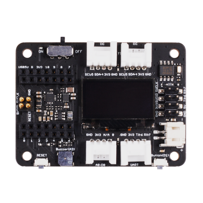 Load image into Gallery viewer, Seeed Studio Expansion Board for XIAO with Grove OLED - IIC, Uart, Analog/Digital