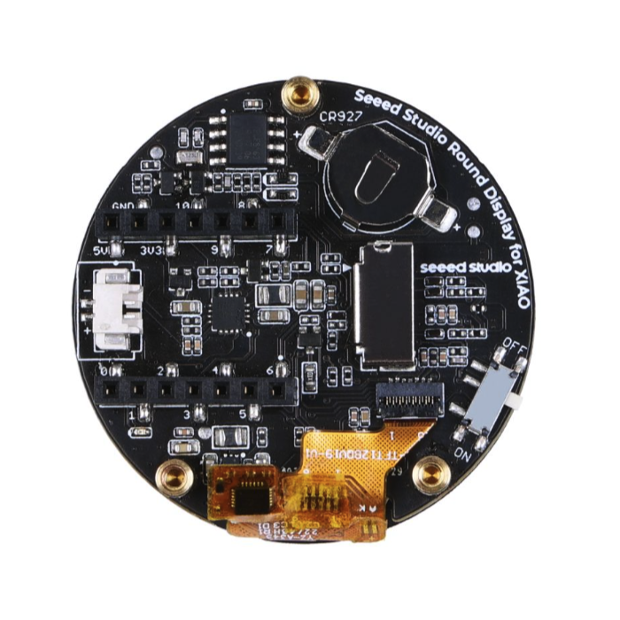 Load image into Gallery viewer, Seeed Studio Round 1.28-inch round touch screen Display for XIAO