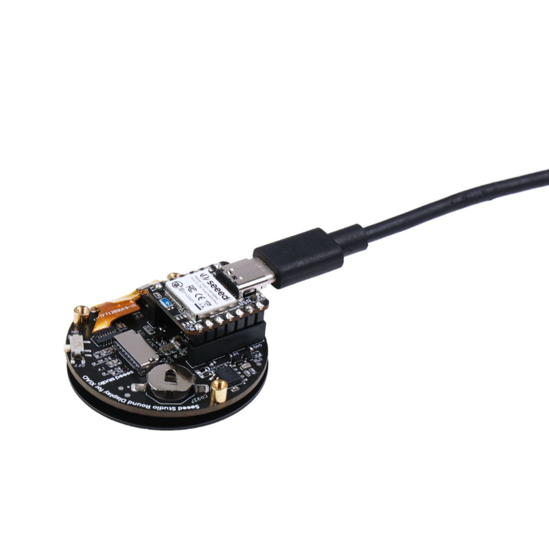 Load image into Gallery viewer, Seeed Studio Round 1.28-inch round touch screen Display for XIAO