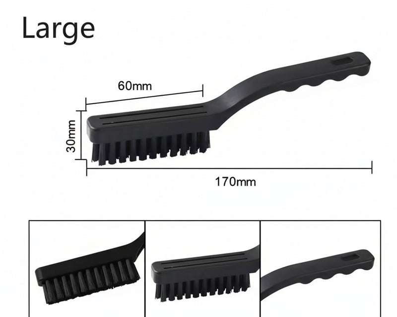 Load image into Gallery viewer, Anti-Static PCB Rework Cleaning Brush Set – Black Non-Slip