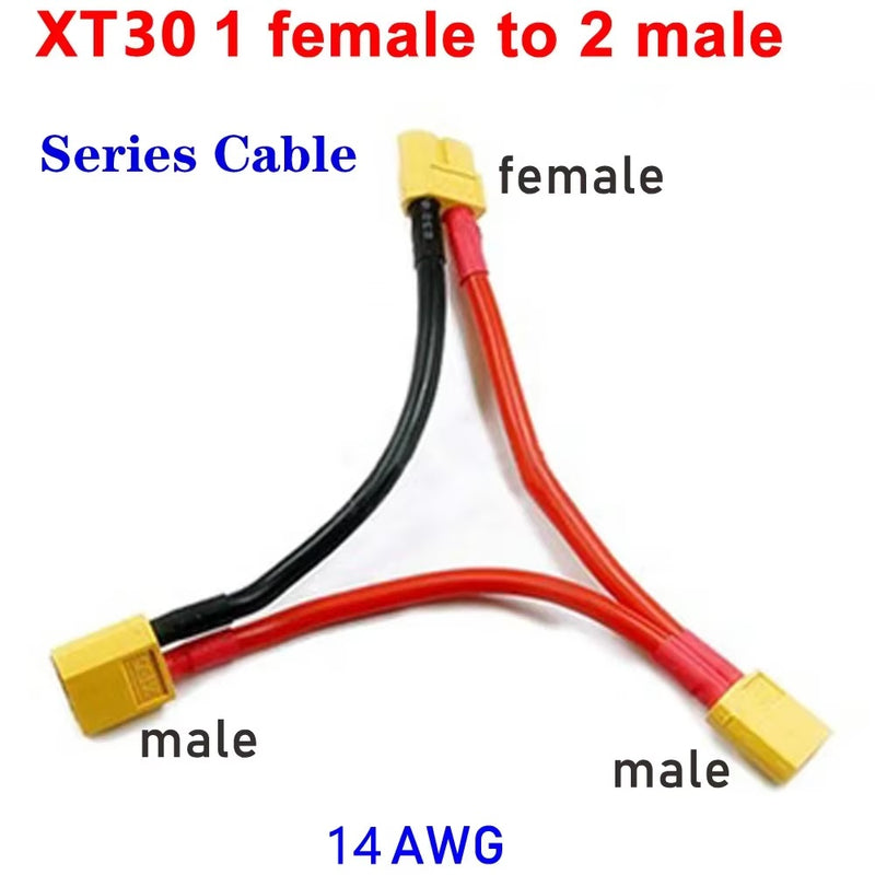 Load image into Gallery viewer, XT30 / XT60 / XT90 / T-Plug M to F Extension Cables