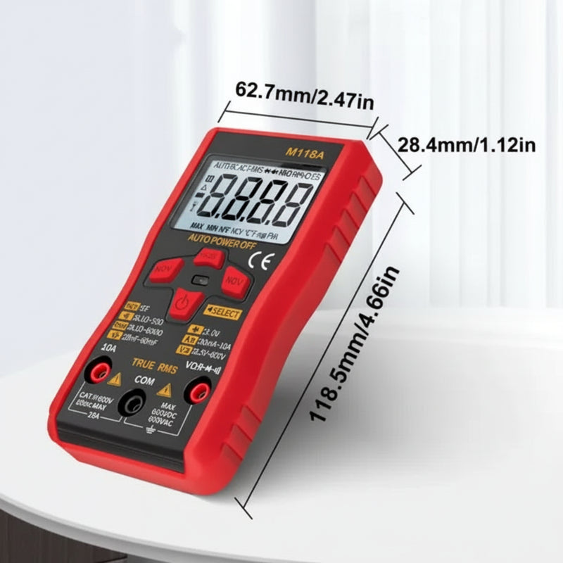 Load image into Gallery viewer, ANENG M118A Multimeter 6000 Counts Multimeter Multi-Function