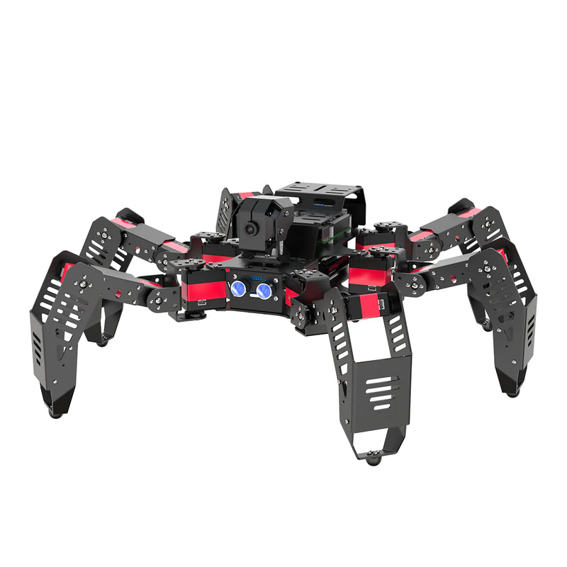 Load image into Gallery viewer, SpiderPi: Raspberry Pi based AI Vision Hexapod Robot