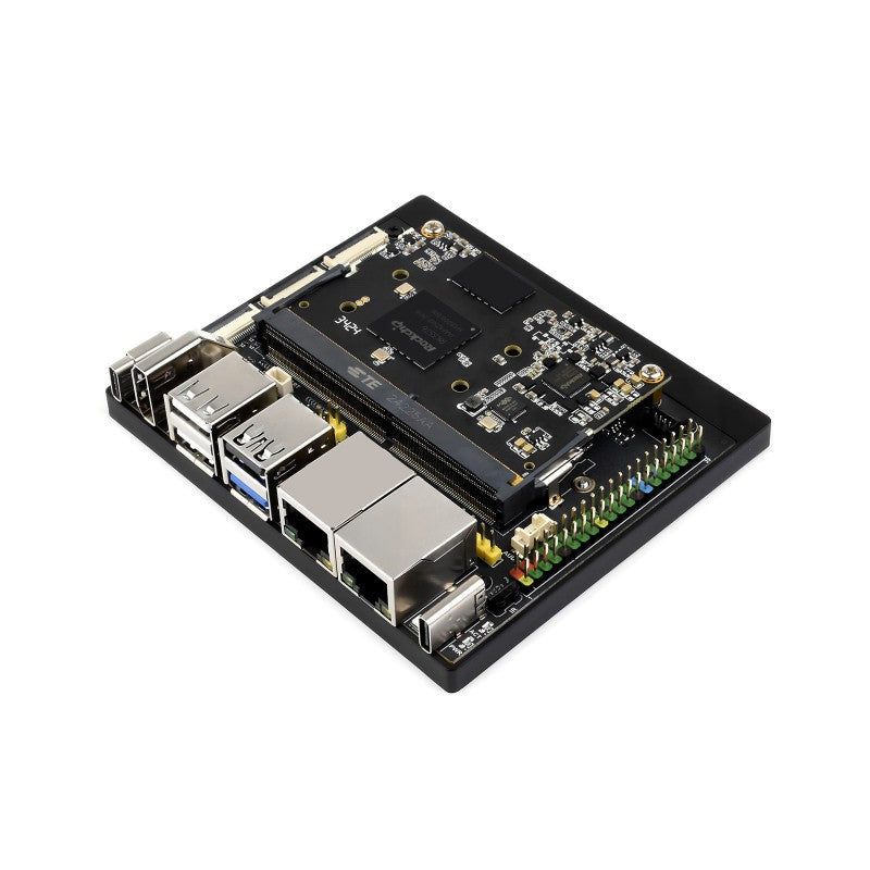Load image into Gallery viewer, Luckfox Core3576 Edge Computing Development Board, Rockchip RK3576 Octa-Core 2.2GHz Processor, Features A big.LITTLE Architecture, 6 TOPS Computing Power NPU