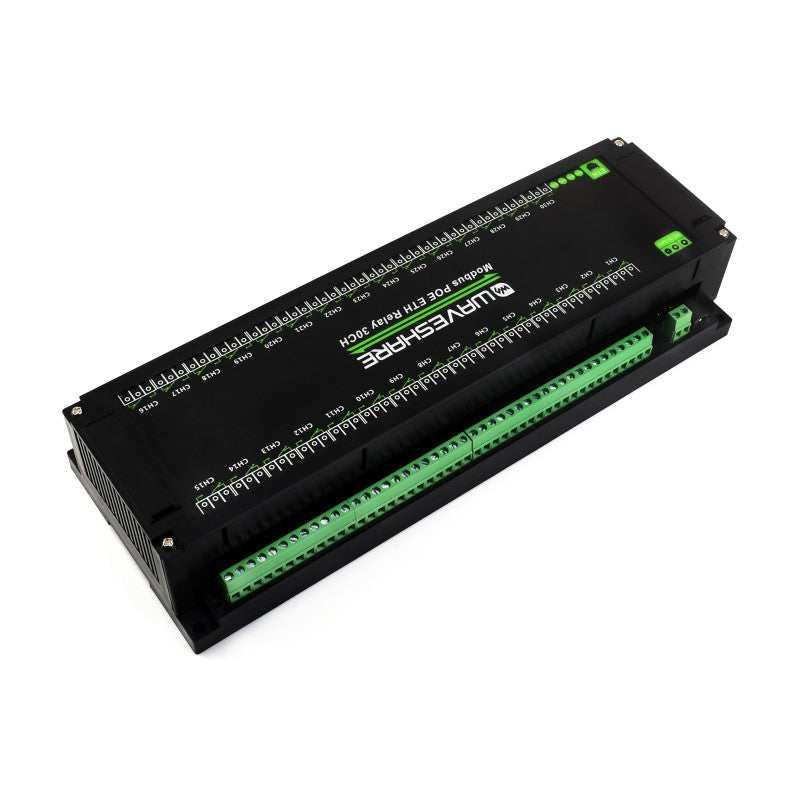 Load image into Gallery viewer, 30-Ch Ethernet Relay Module, Modbus RTU/Modbus TCP Protocol, PoE Port Communication