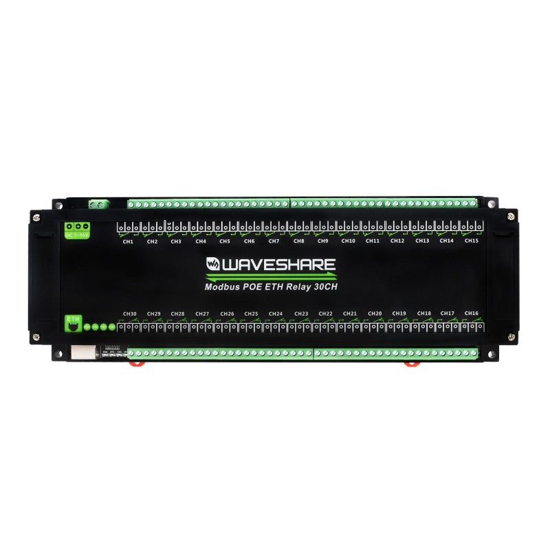 Load image into Gallery viewer, 30-Ch Ethernet Relay Module, Modbus RTU/Modbus TCP Protocol, PoE Port Communication
