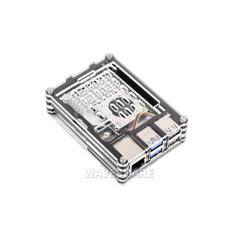 Load image into Gallery viewer, Acrylic Case for Raspberry Pi 5