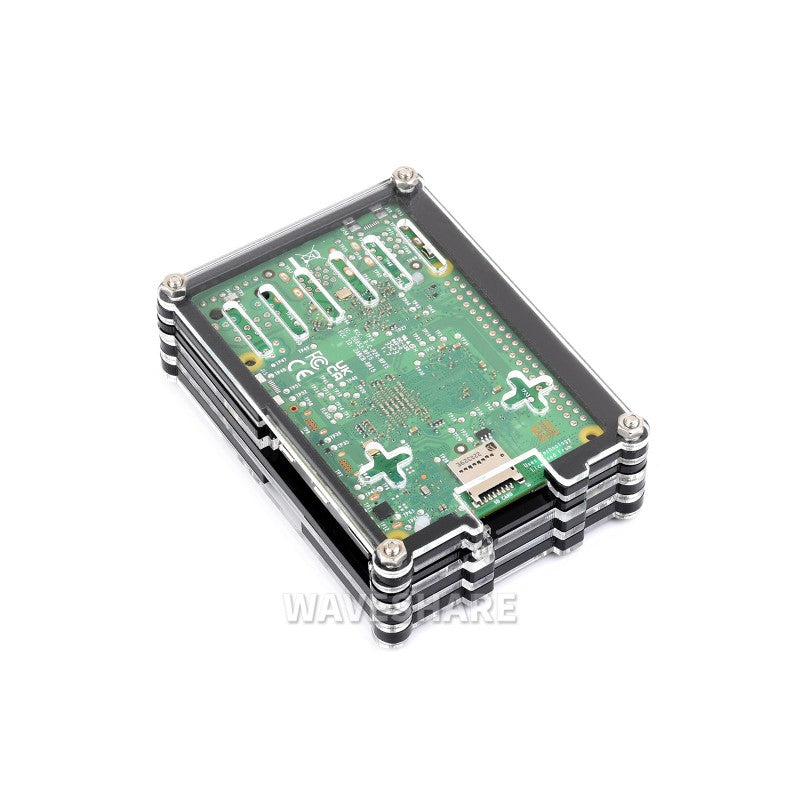 Load image into Gallery viewer, Acrylic Case for Raspberry Pi 5