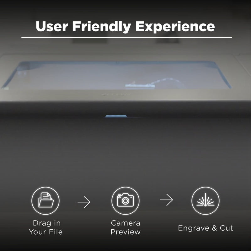 Load and play video in Gallery viewer, BeamBox Pro - 50W Desktop CO2 Laser Cutter