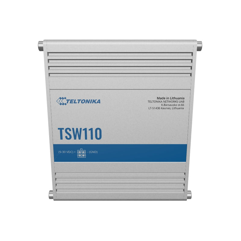 Load 3D model into Gallery viewer, TSW110 - L2 Unmanaged Ethernet Switch