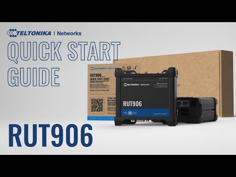 Load and play video in Gallery viewer, RUT906 - 4G LTE RS232/RS485 Router