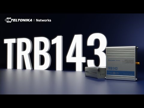 Load and play video in Gallery viewer, TRB143 - M-Bus Cellular Gateway